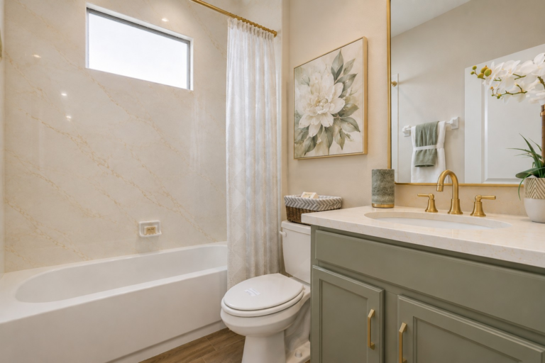 Updated Guest bath in Key Largo inventory home for the MLS